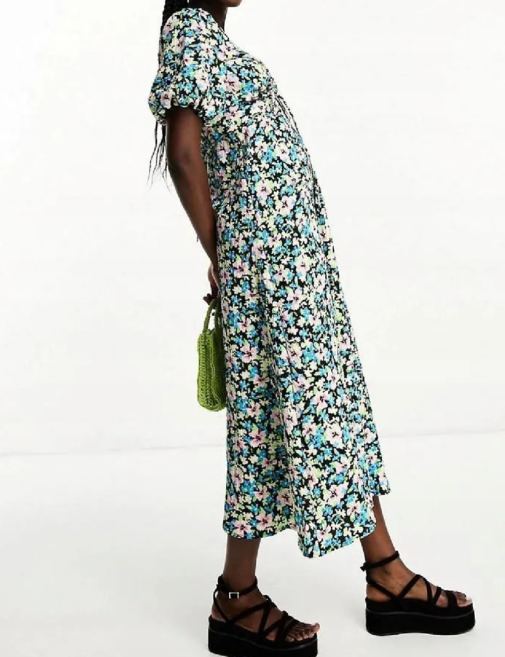 Rochie medie New look, floral print - 1 | YEO