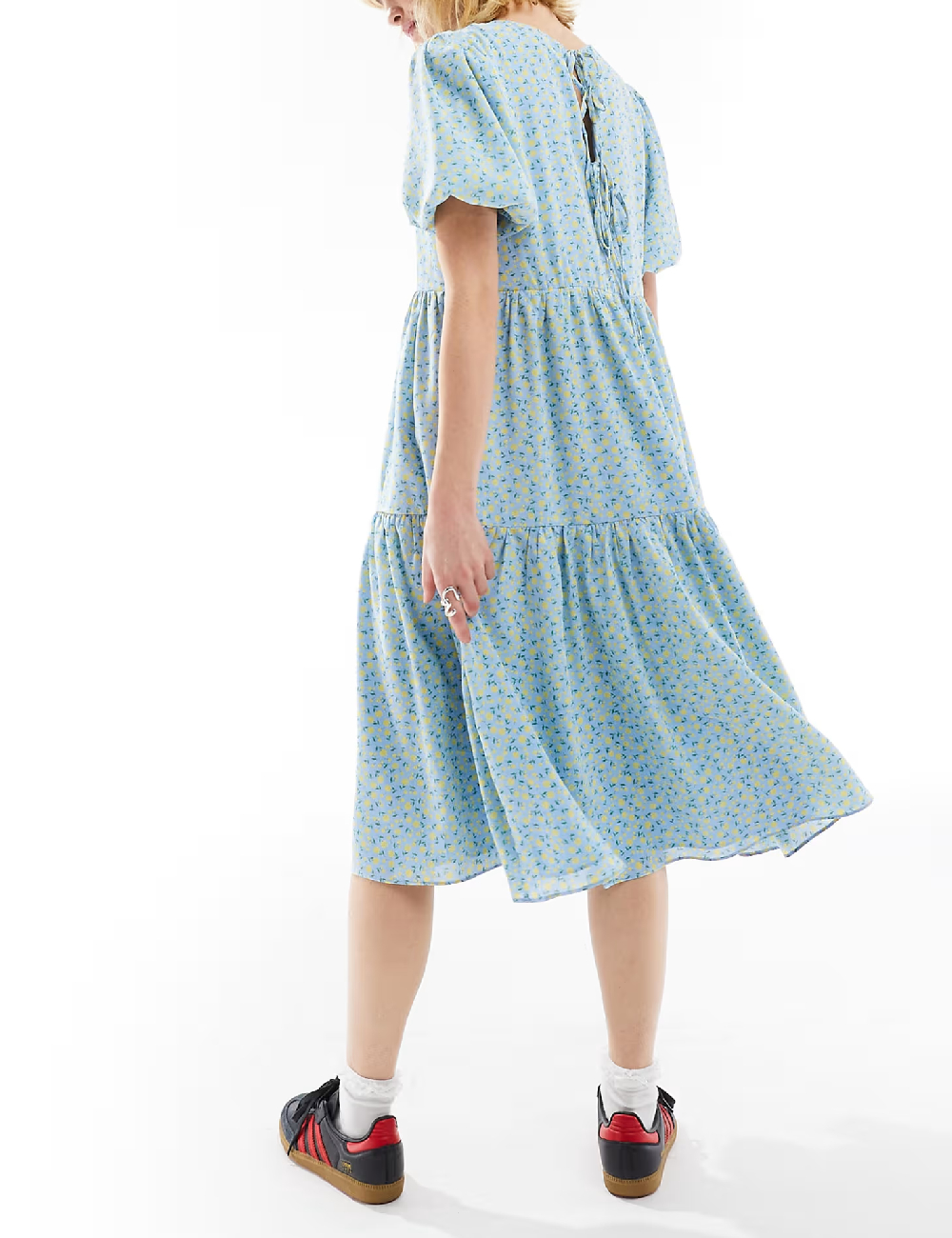 Rochie medie Glamorous, albastru - 1 | YEO