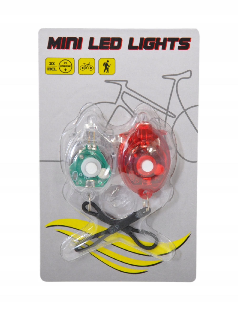 Set lumini led 2 bucati Zd Trading, mix culori