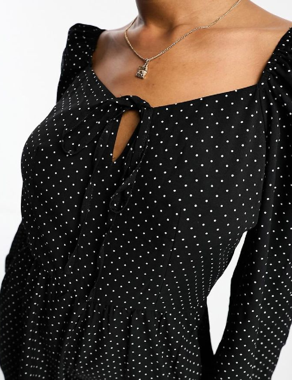 Salopeta IN THE STYLE, negru - 1 | YEO