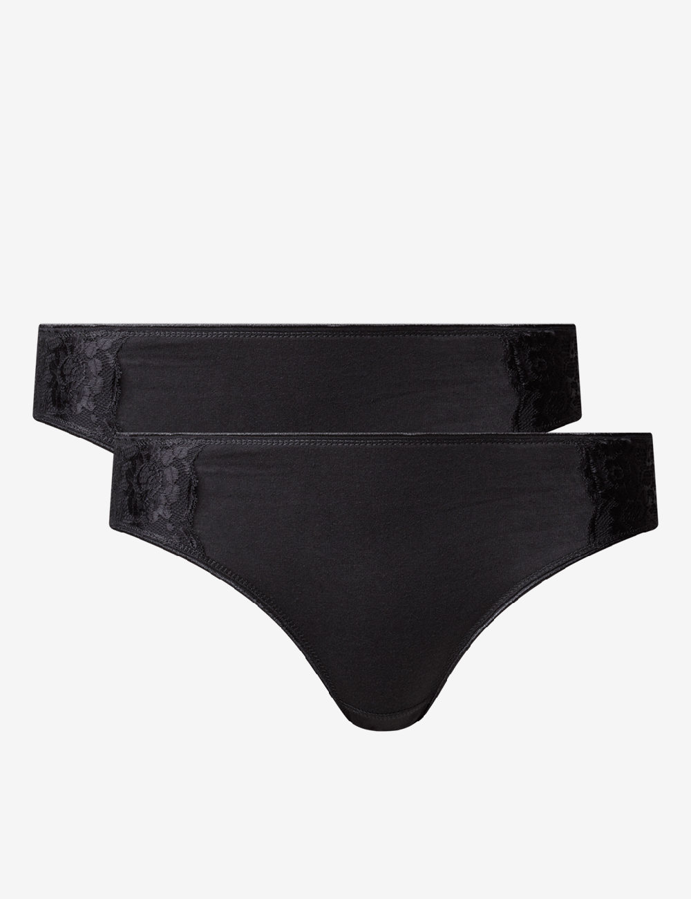 Set chiloti 2 perechi Dolce Bella, negru