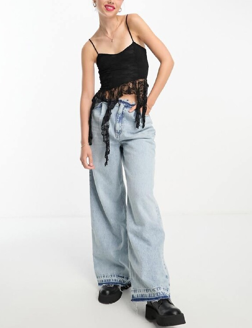 Top Miss Selfridge, negru - 1 | YEO