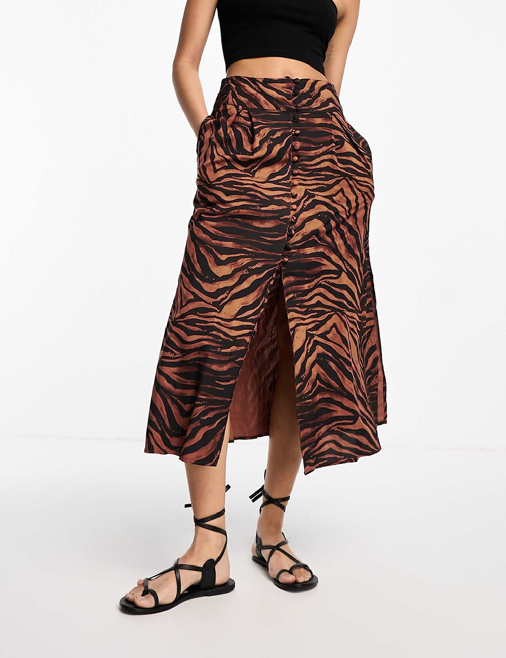 Fusta ASOS, maro - 1 | YEO