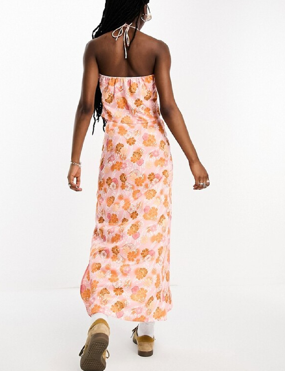 Fusta Another reason, floral print - 1 | YEO