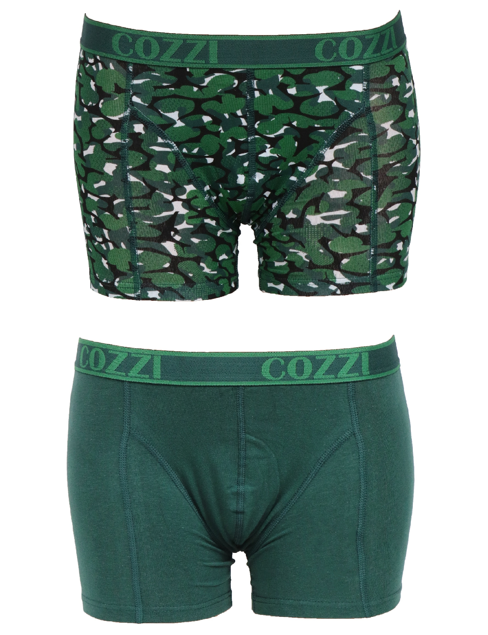 Set Boxeri 2 perechi Cozzi, verde