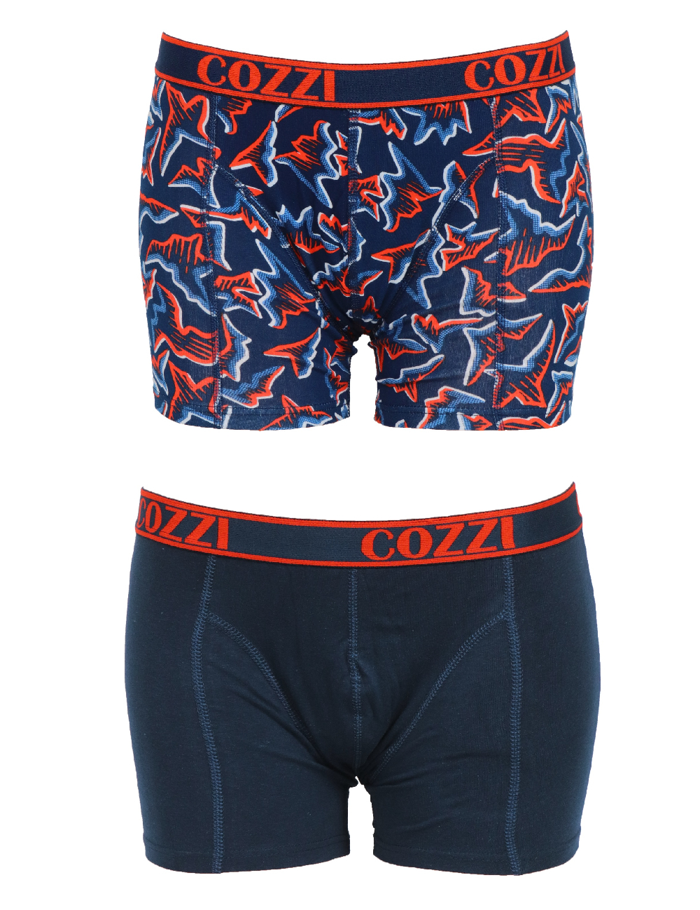 Set Boxeri 2 perechi Cozzi, bleumarin