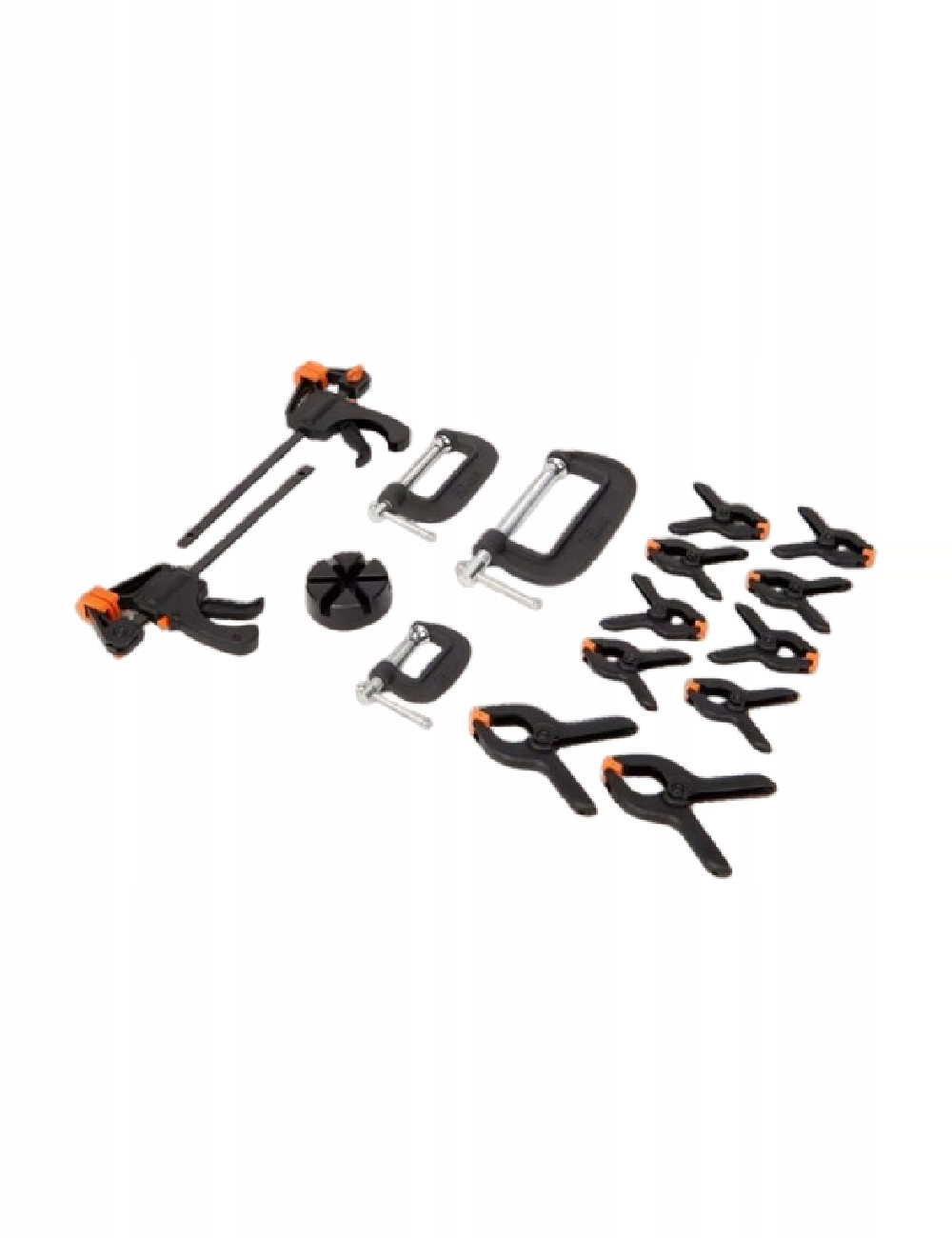 Set cleme fixare Werckmann, negru