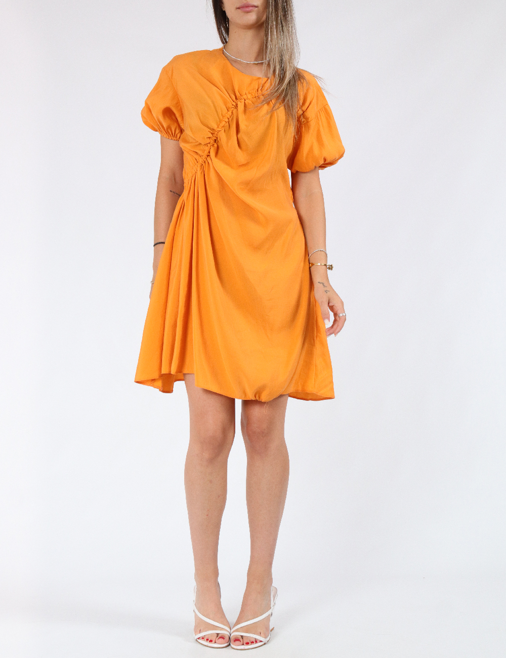 Rochie scurta ASOS, portocaliu - 1 | YEO