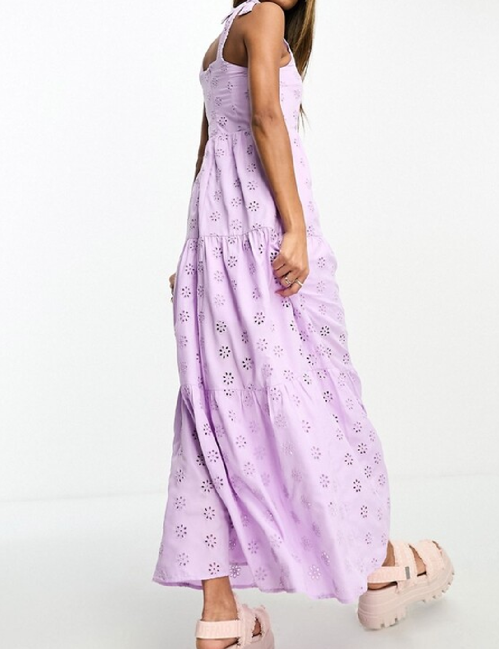 Rochie lunga Threadbare, mov - 1 | YEO
