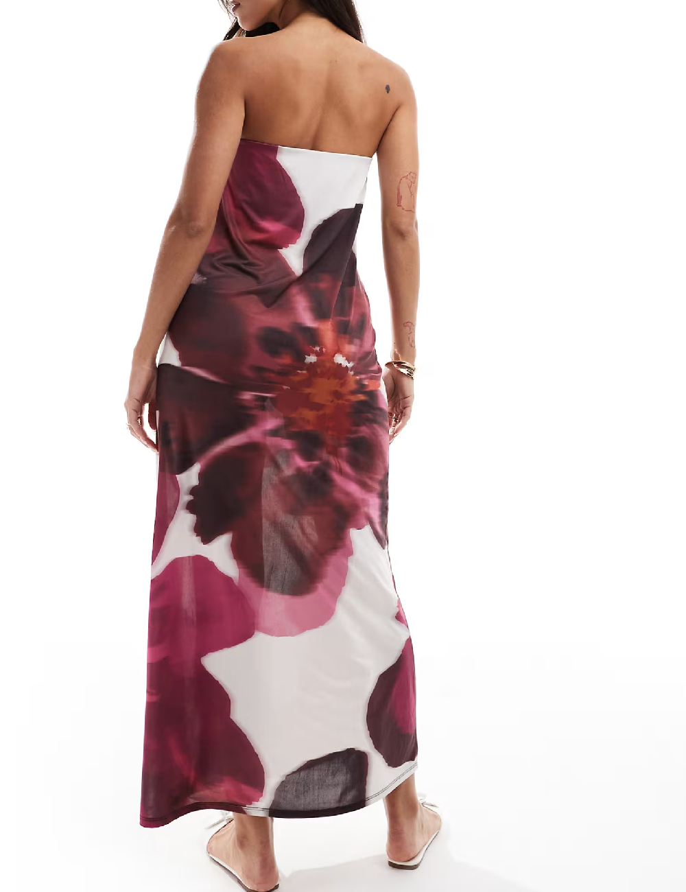 Rochie lunga ASOS, floral print - 1 | YEO