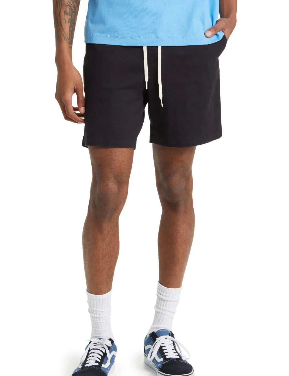 Pantaloni scurti Pacsun, negru