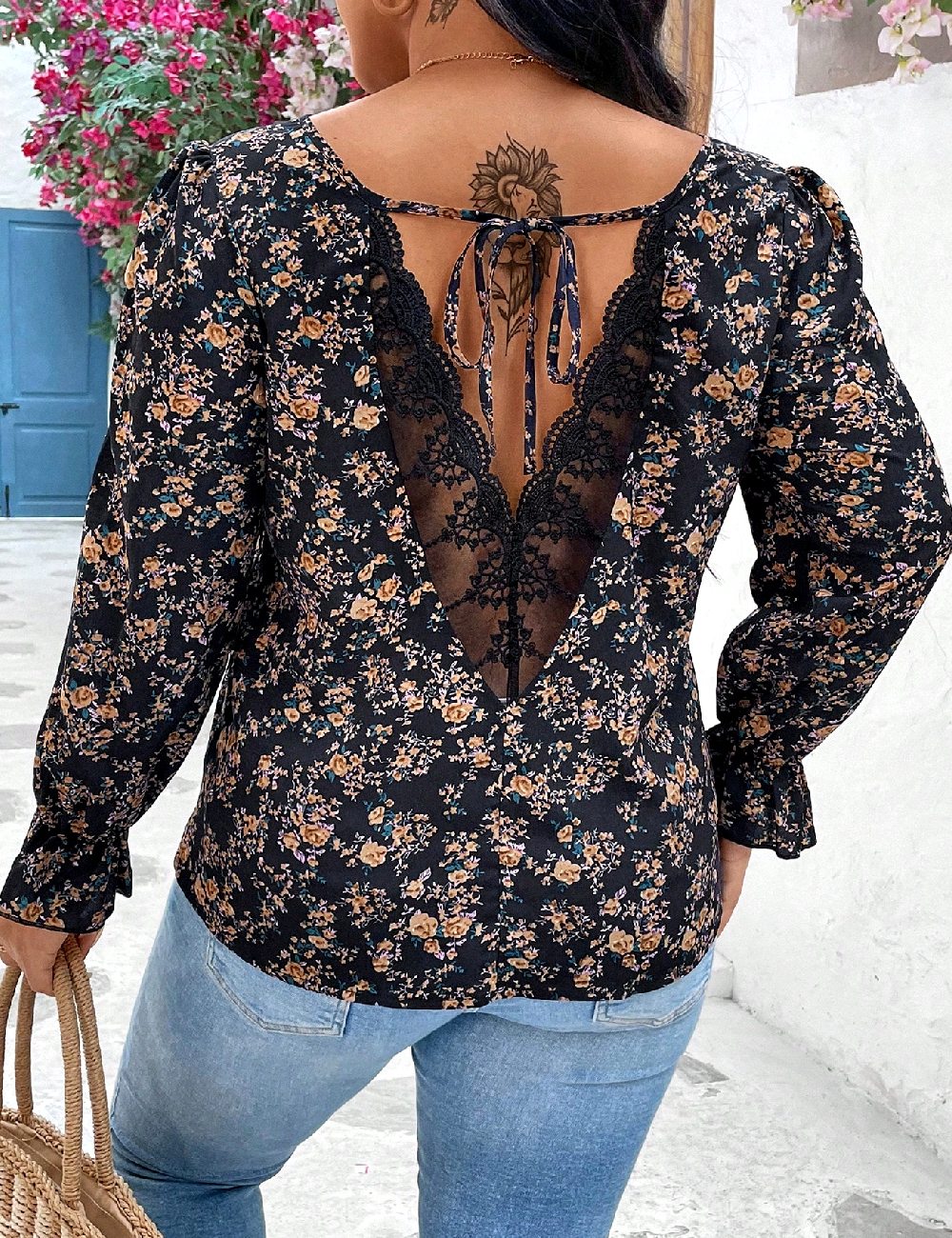 Bluza SHEIN CURVE, floral print - 1 | YEO