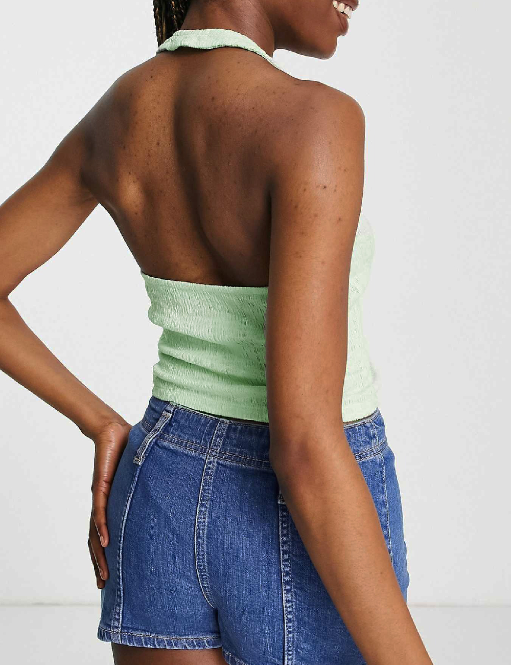 Top Stradivarius, verde - 1 | YEO