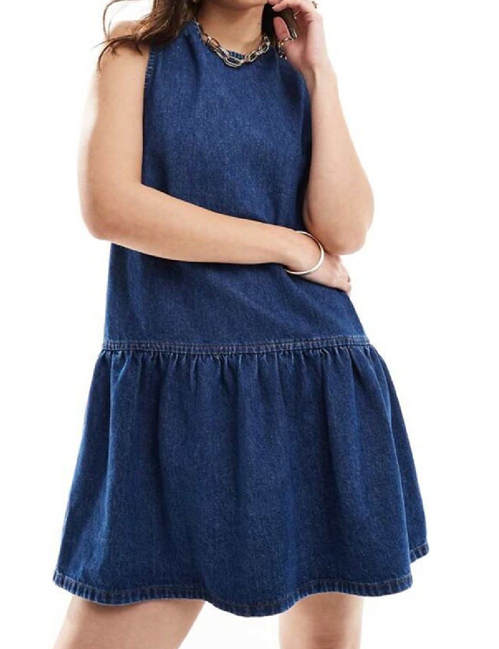 Rochie scurta ASOS, albastru - 1 | YEO
