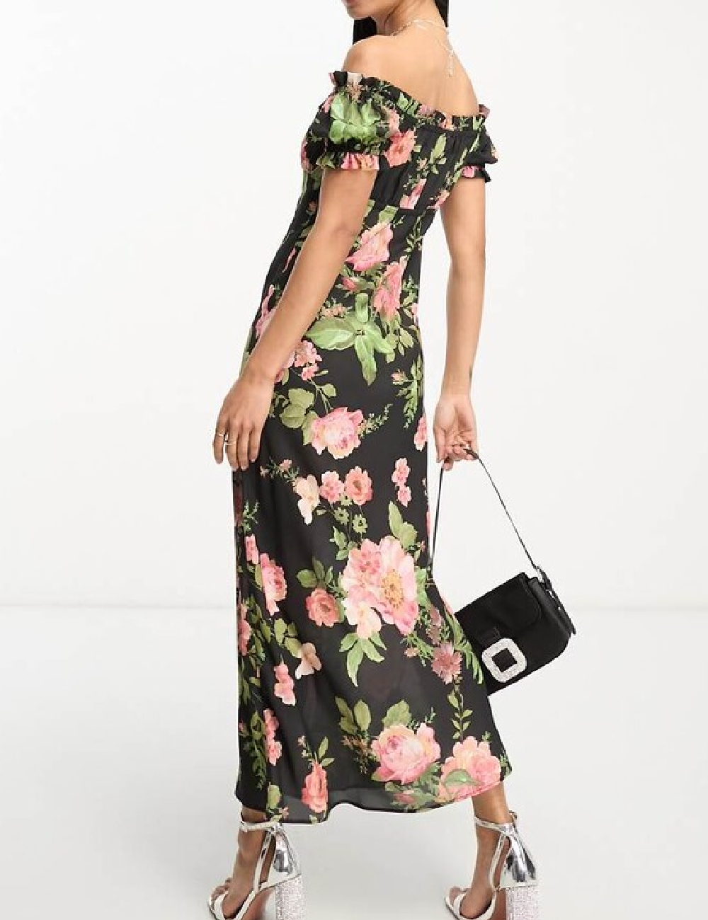 Rochie medie ASOS, floral print - 1 | YEO