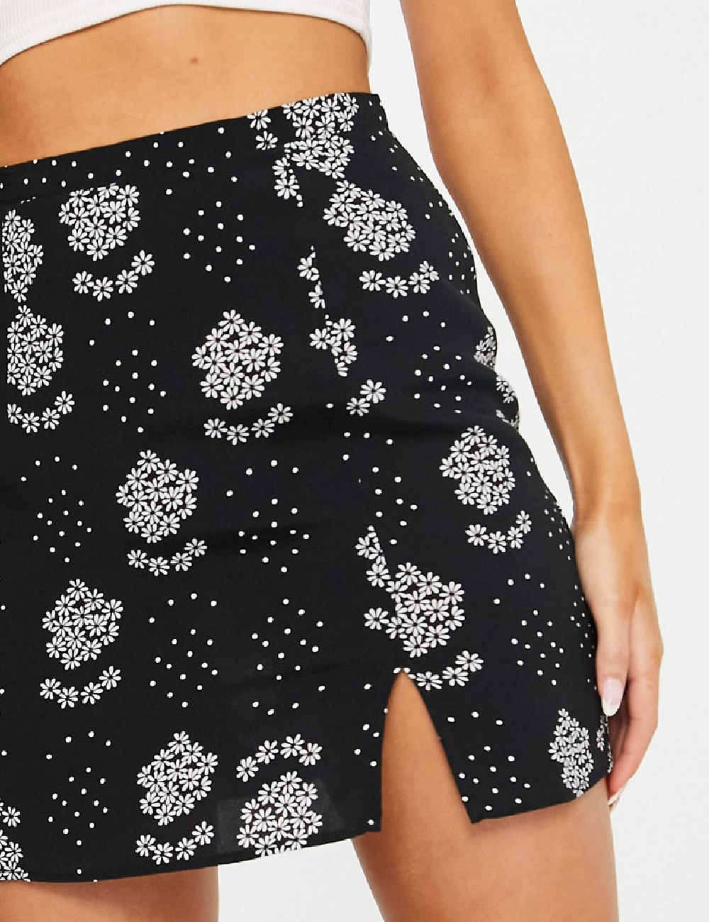 Fusta Top Shop, negru - 1 | YEO