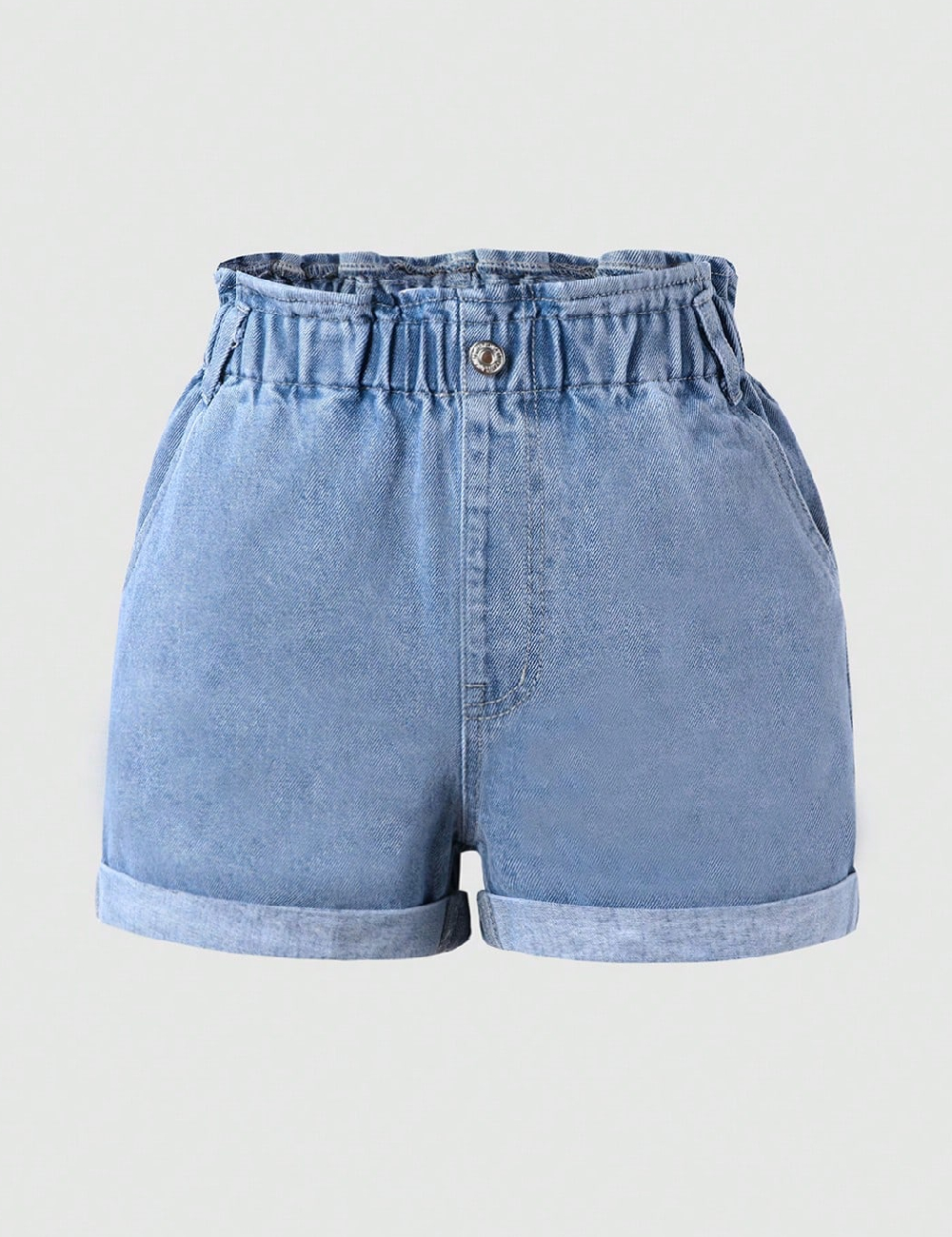 Pantaloni scurti Shein Kids, albastru