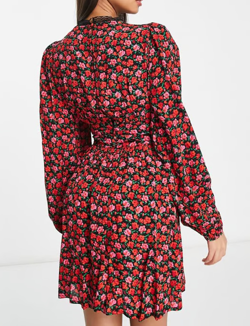 Rochie scurta Miss Selfridge, floral print - 1 | YEO