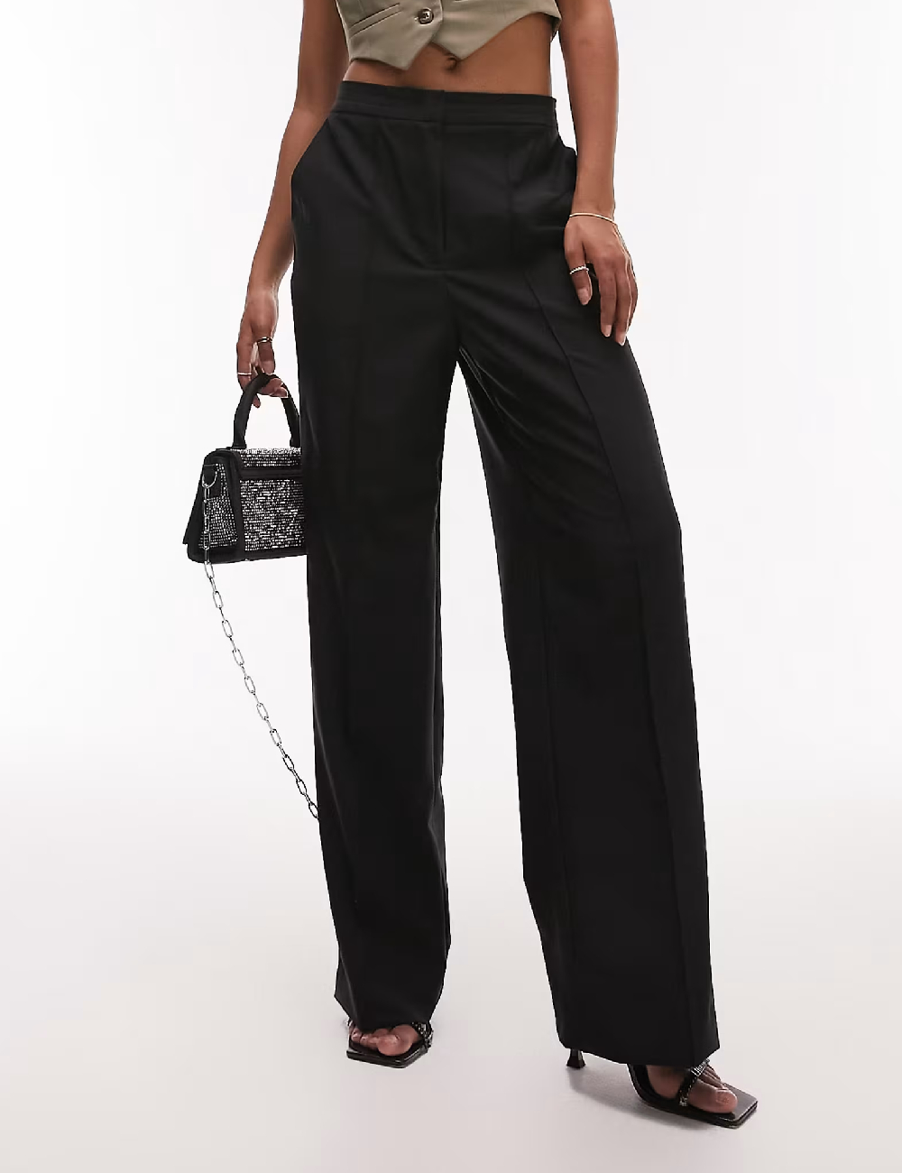 Pantaloni Top Shop, negru