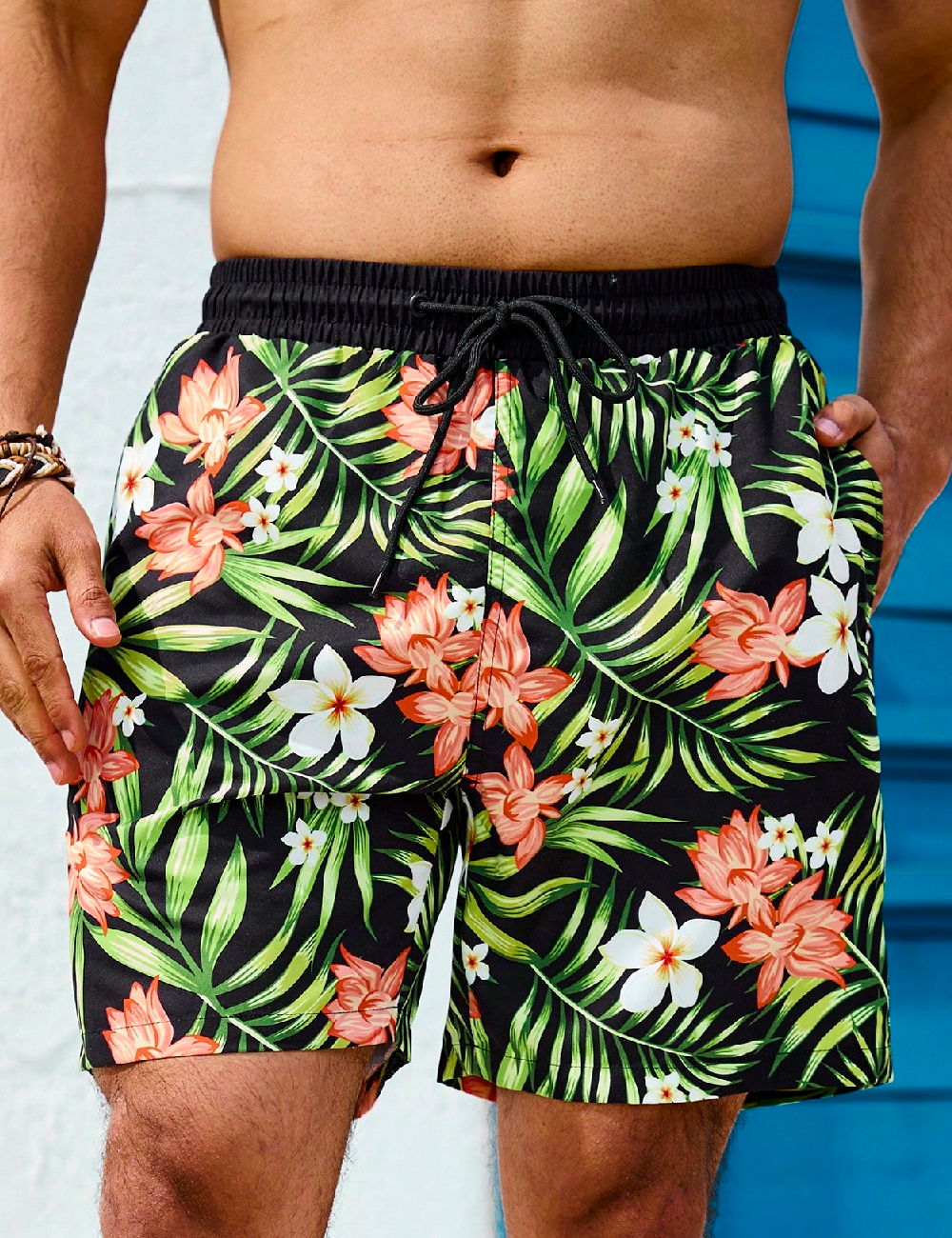 Short de baie SHEIN, mix culori