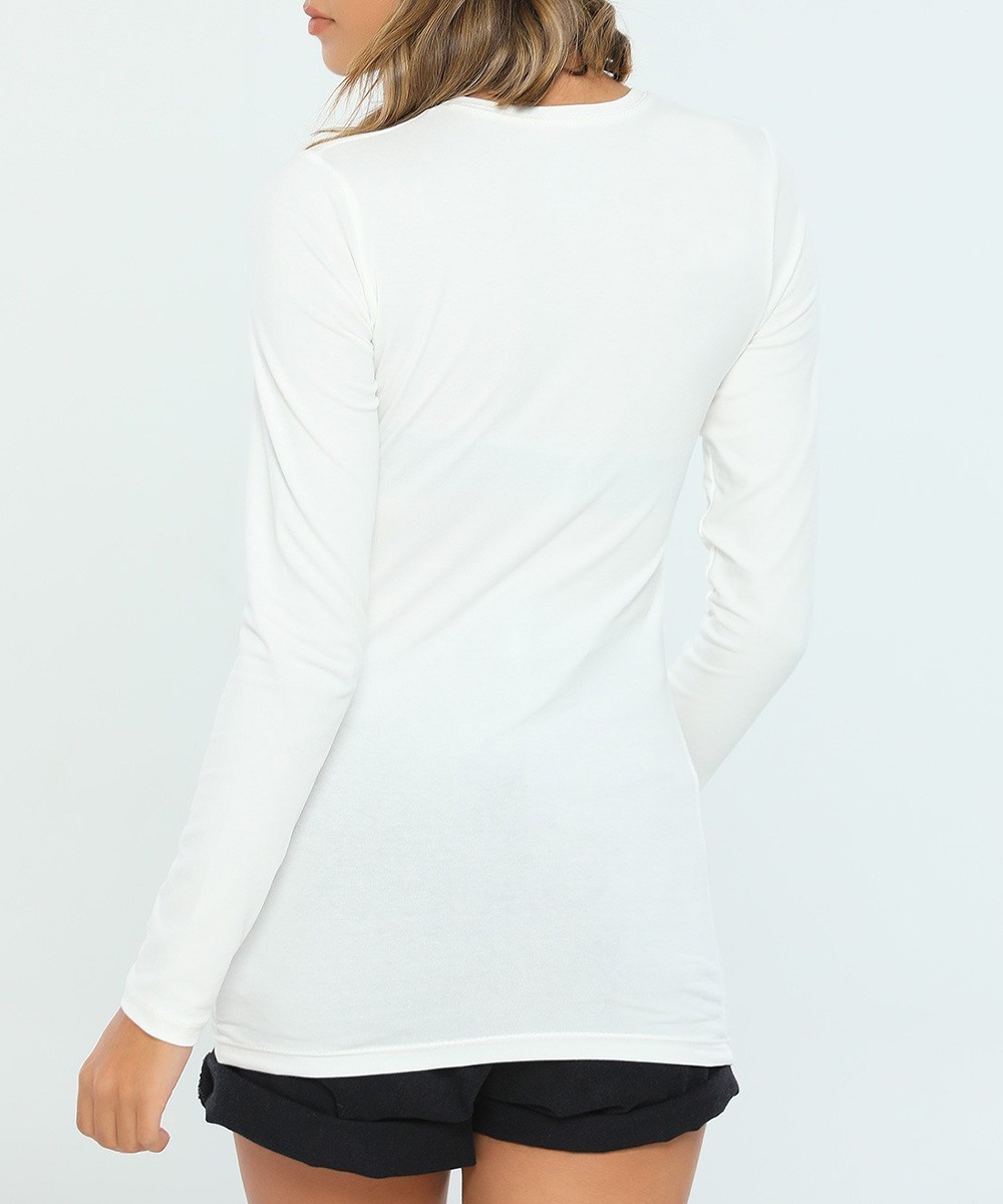 Bluza Pieces, alb, L - 1 | YEO
