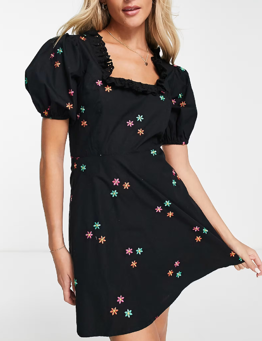 Rochie scurta Miss Selfridge, negru - 1 | YEO