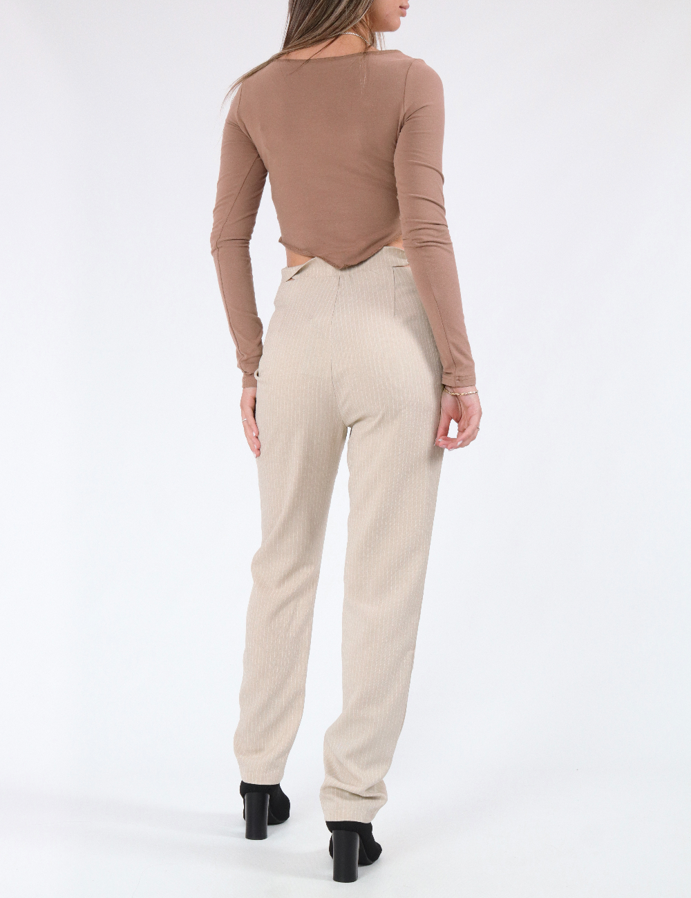 Pantaloni 4TH&Reckless, bej - 1 | YEO