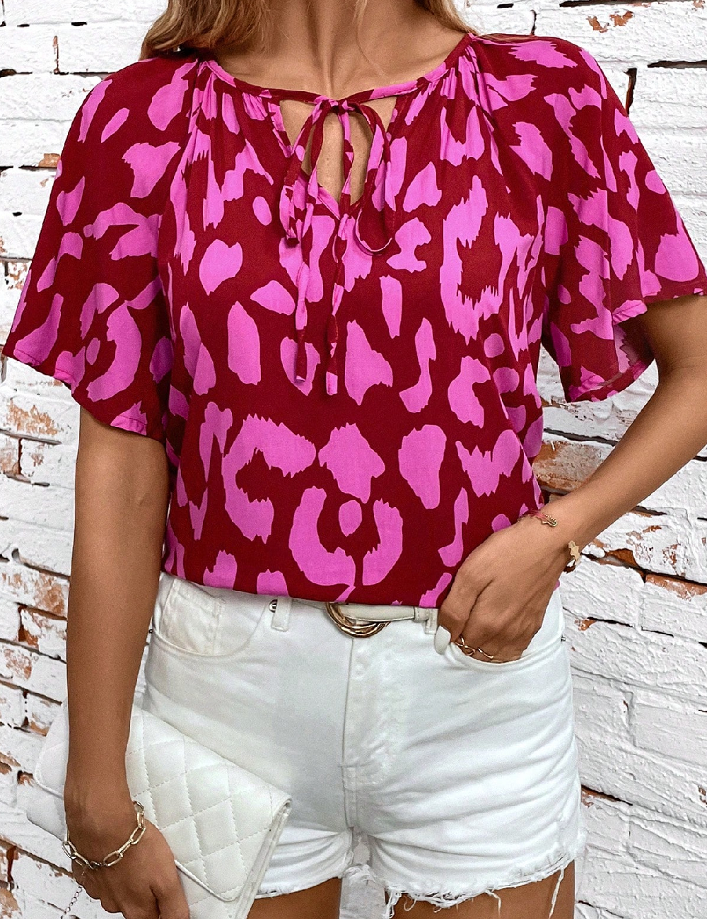 Bluza Emery Rose, rosu