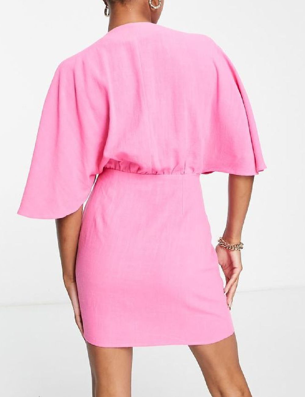 Rochie scurta ASOS, roz - 1 | YEO