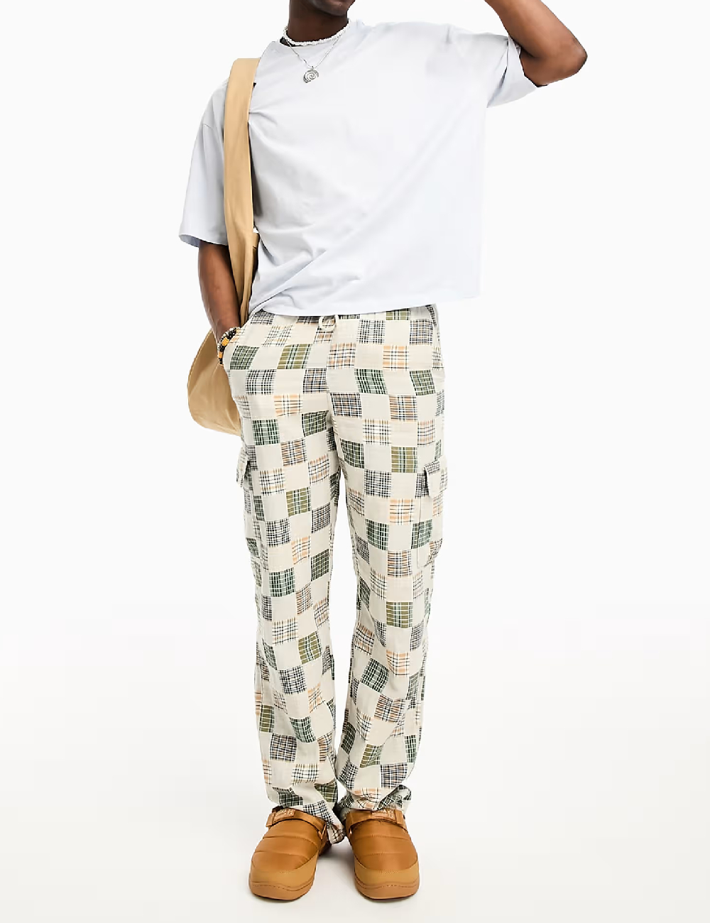 Tricou Oversize ASOS, bleu deschis