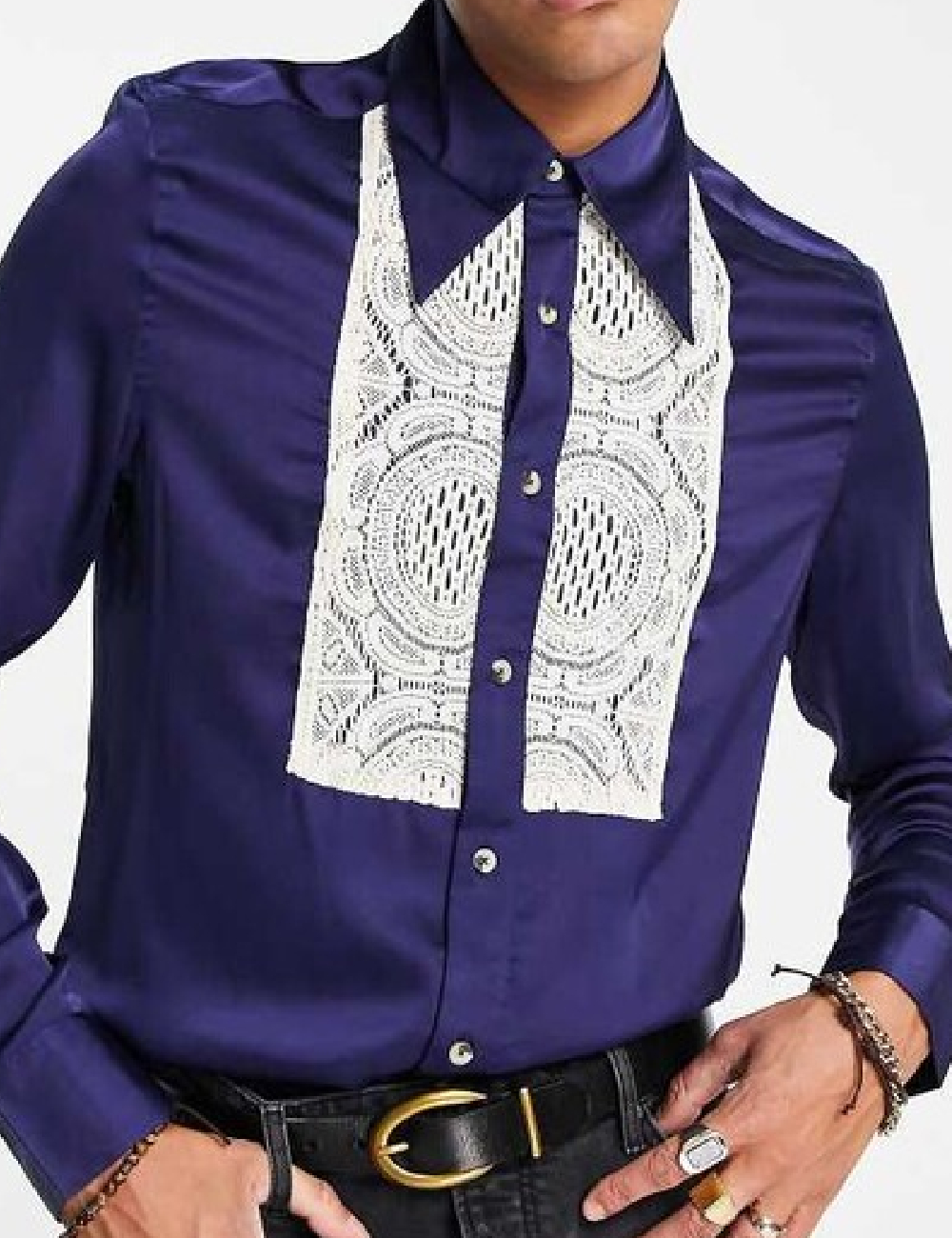 Camasa ASOS, bleumarin