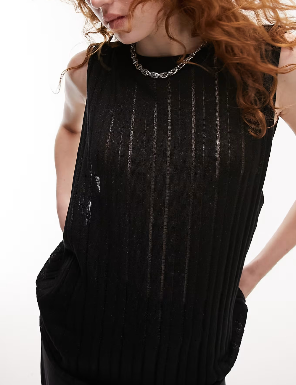Maiou Top Shop, negru - 1 | YEO