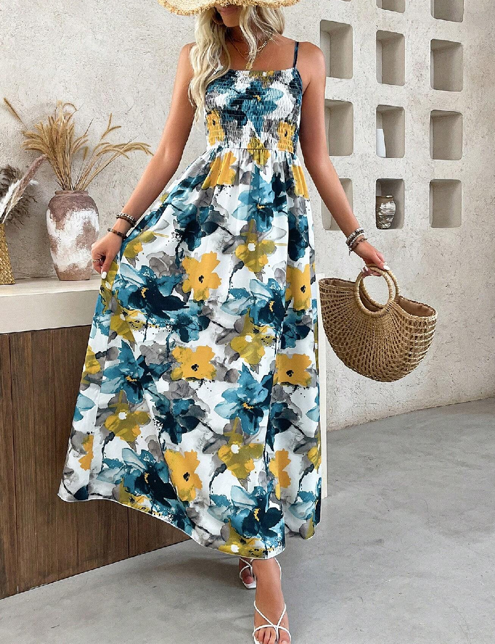 Rochie lunga SHEIN, mix culori - 1 | YEO