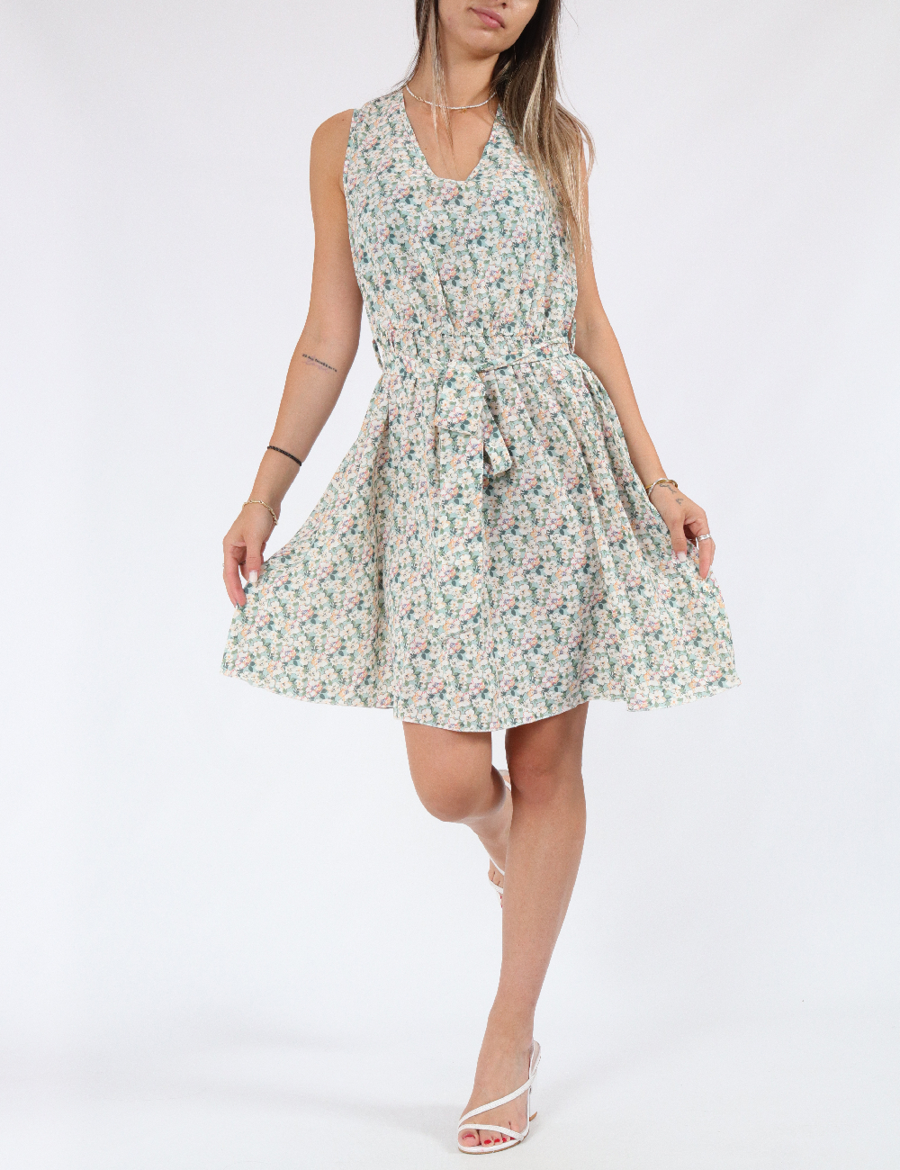 Rochie scurta SHEIN, floral print - 1 | YEO