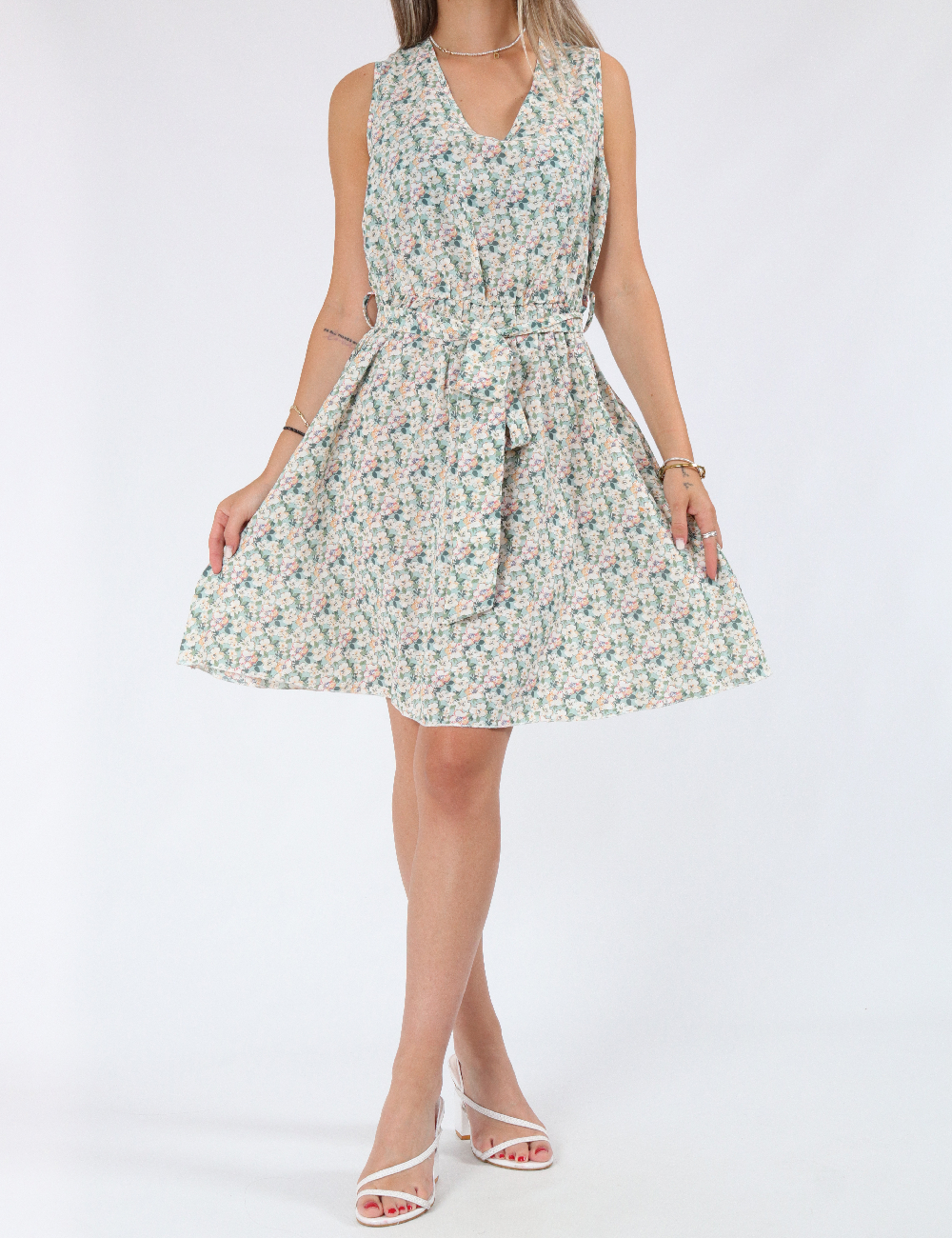 Rochie scurta SHEIN, floral print