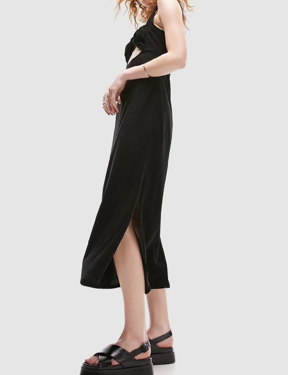 Rochie medie Top Shop, negru - 1 | YEO