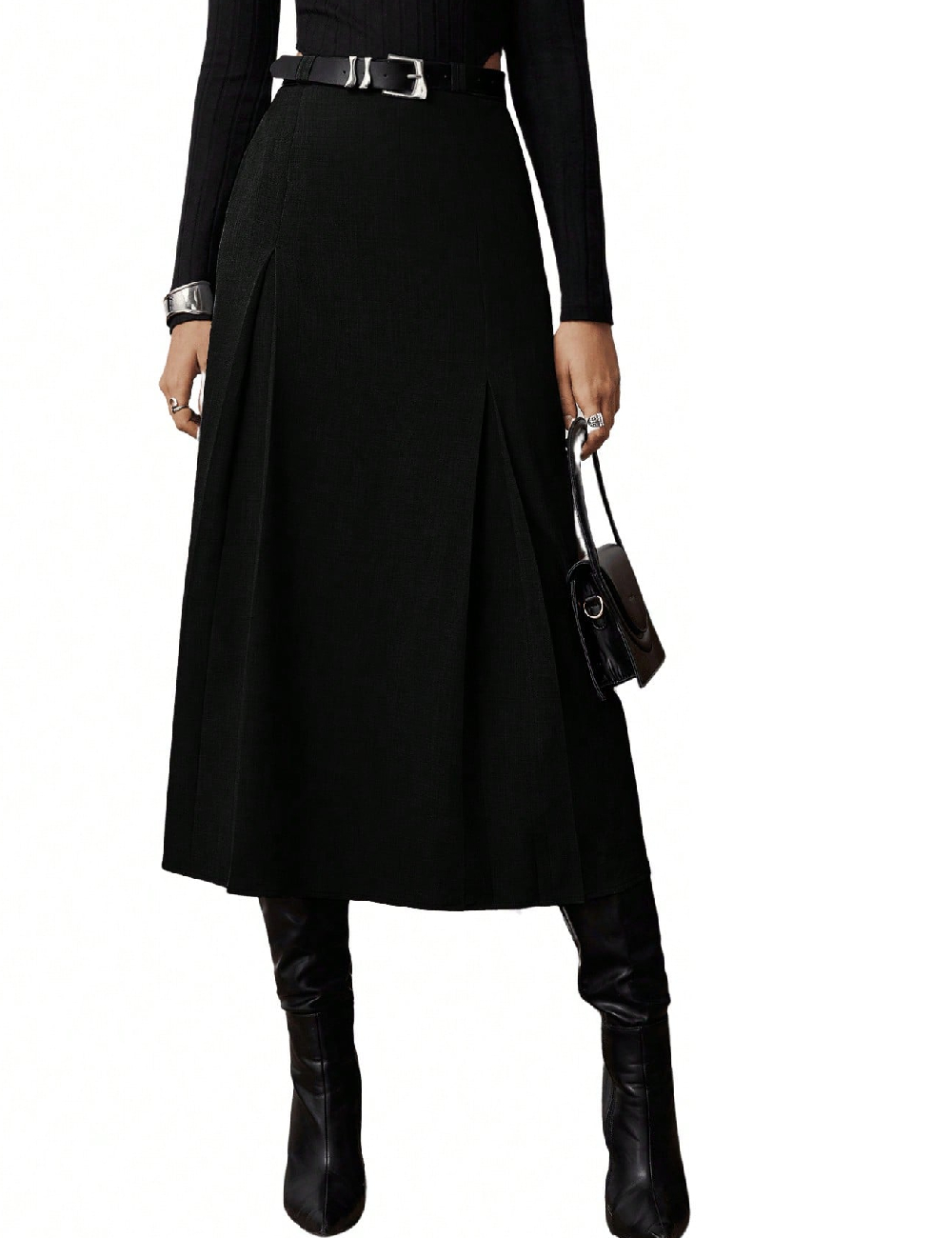 Fusta SHEIN, negru