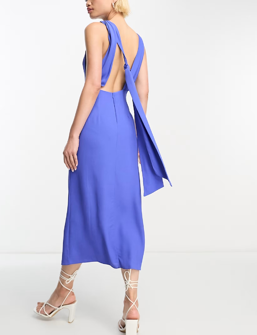 Rochie medie ASOS, albastru - 1 | YEO