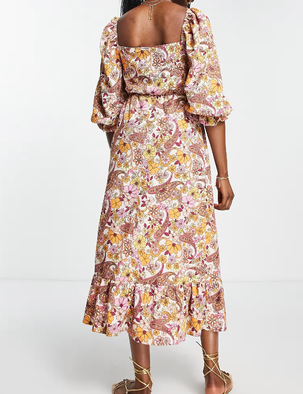 Rochie medie Miss Selfridge, floral print - 1 | YEO