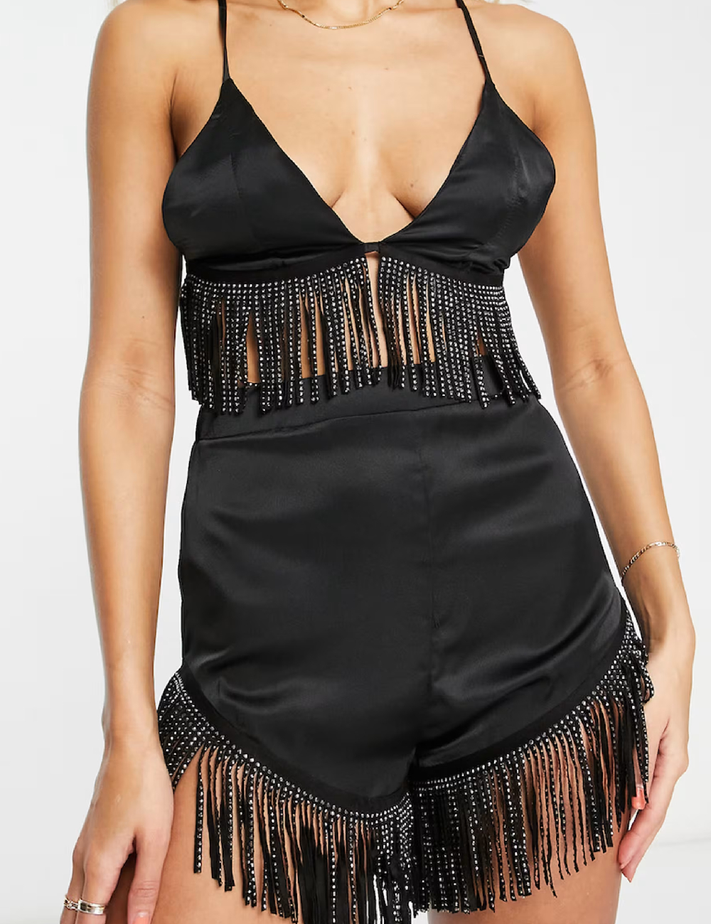 Sutien de baie ASOS, negru