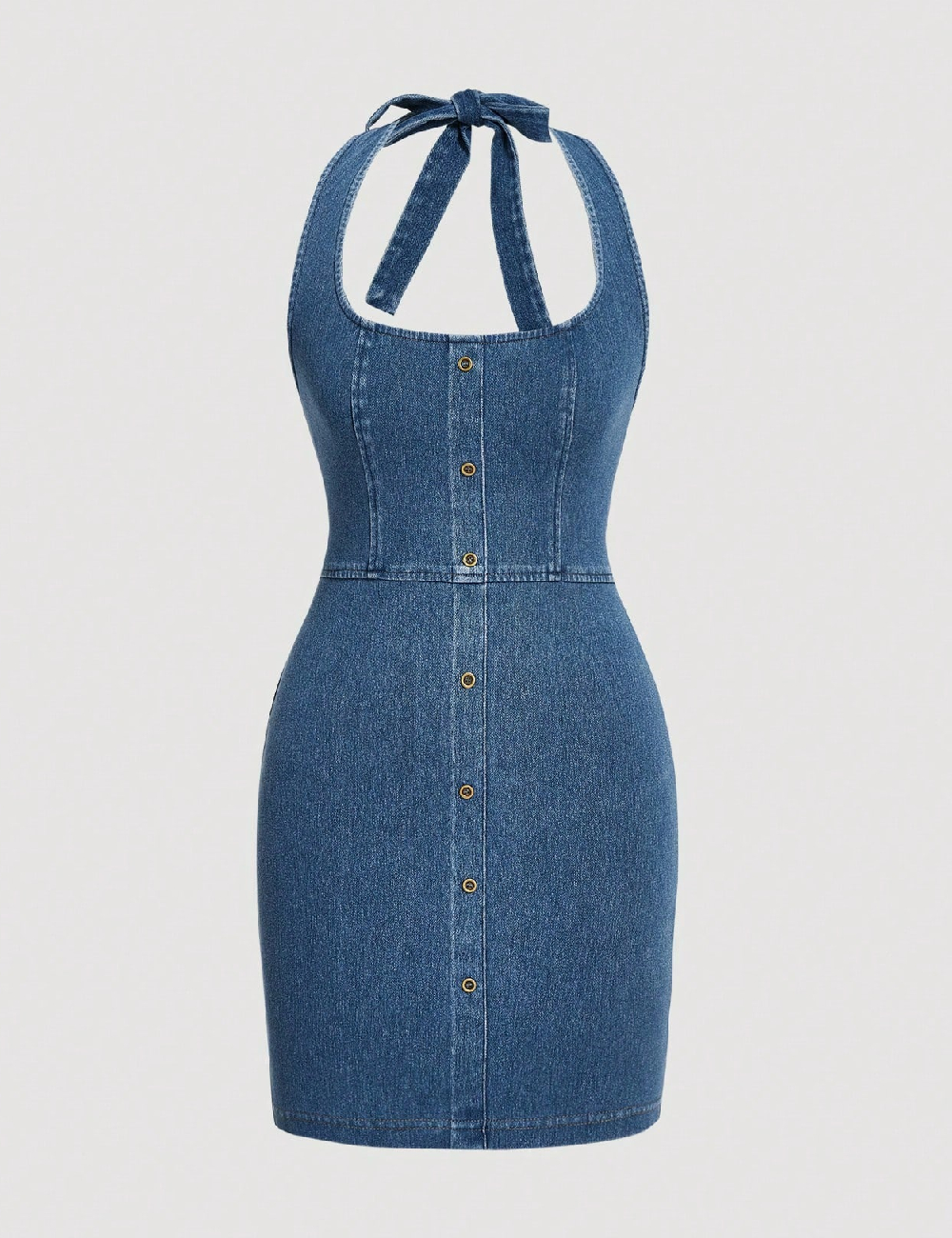 Rochie scurta SHEIN, albastru