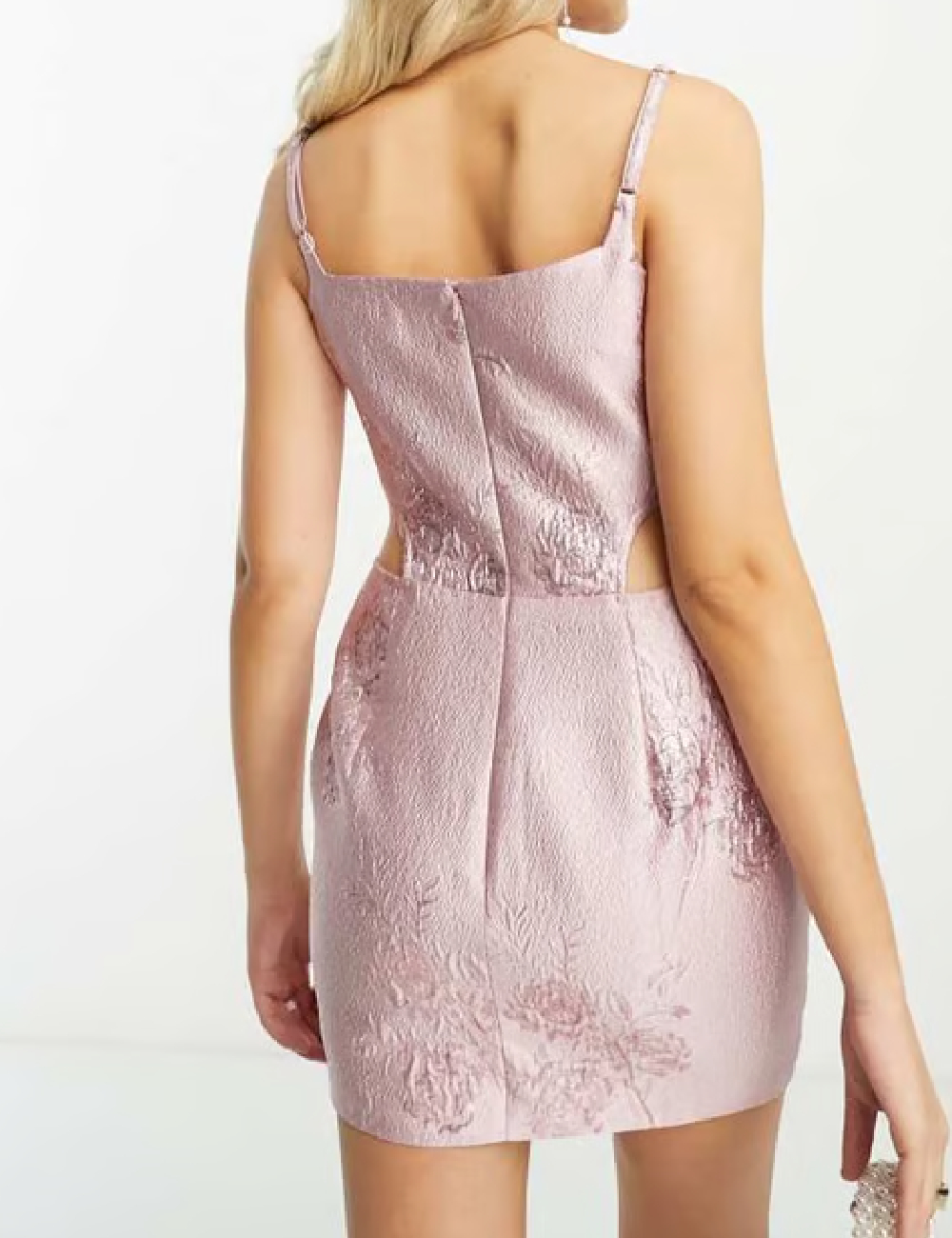 Rochie scurta Miss Selfridge, roz - 1 | YEO