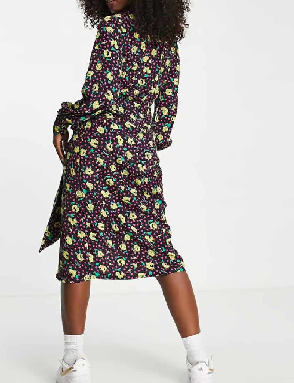 Rochie medie Glamorous, negru - 1 | YEO