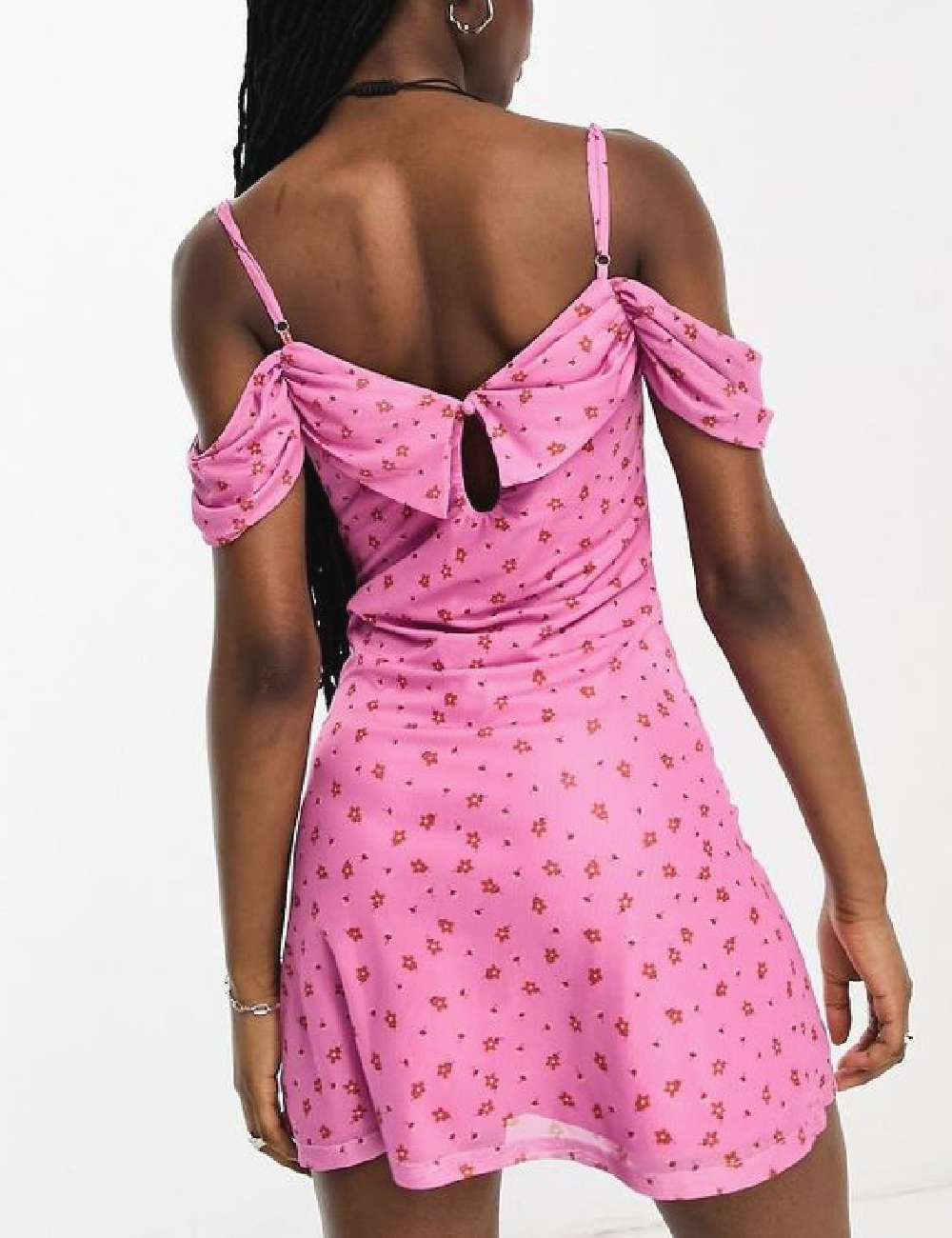 Rochie scurta Another reason, roz - 1 | YEO