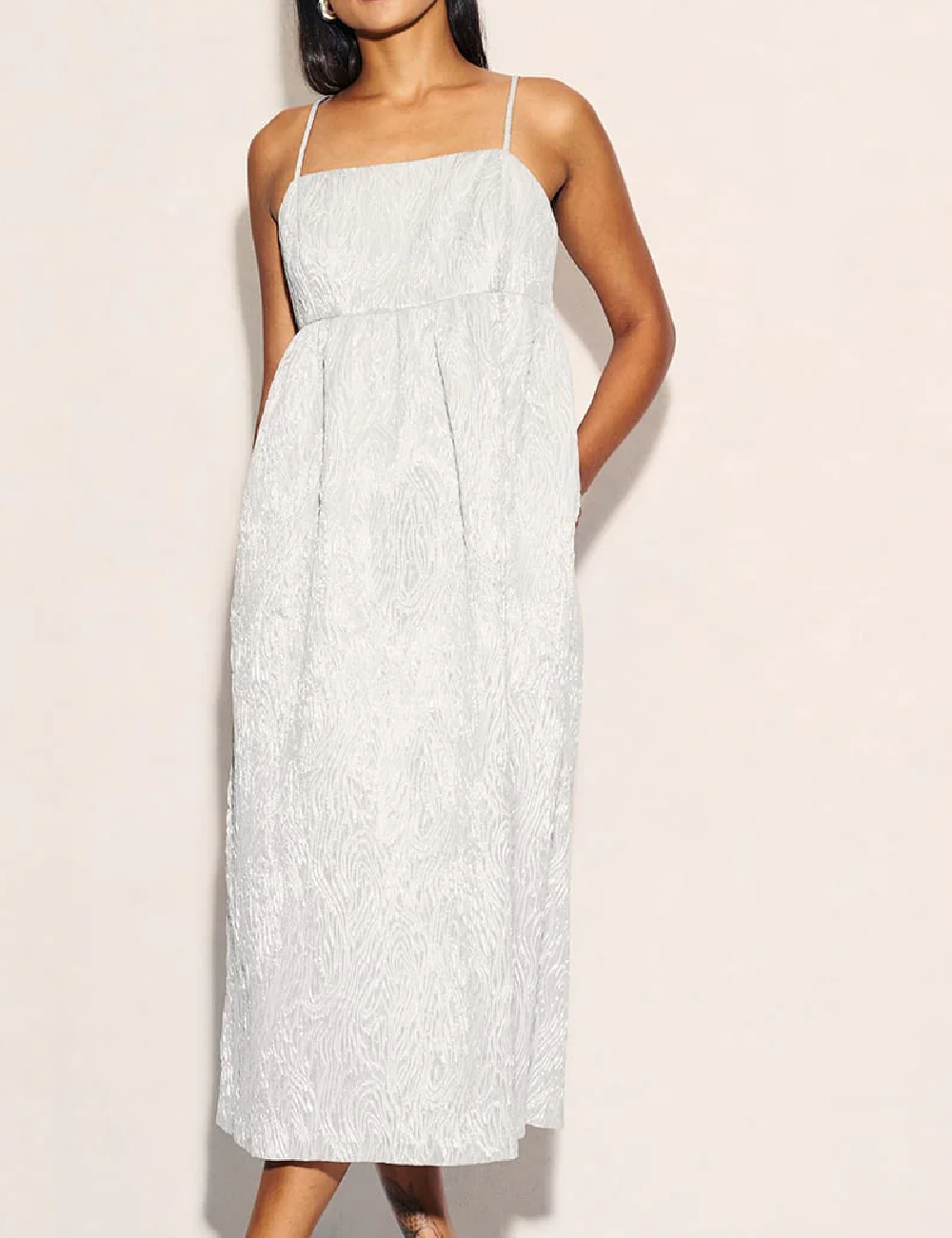 Rochie medie Nobody s child, gri - 1 | YEO