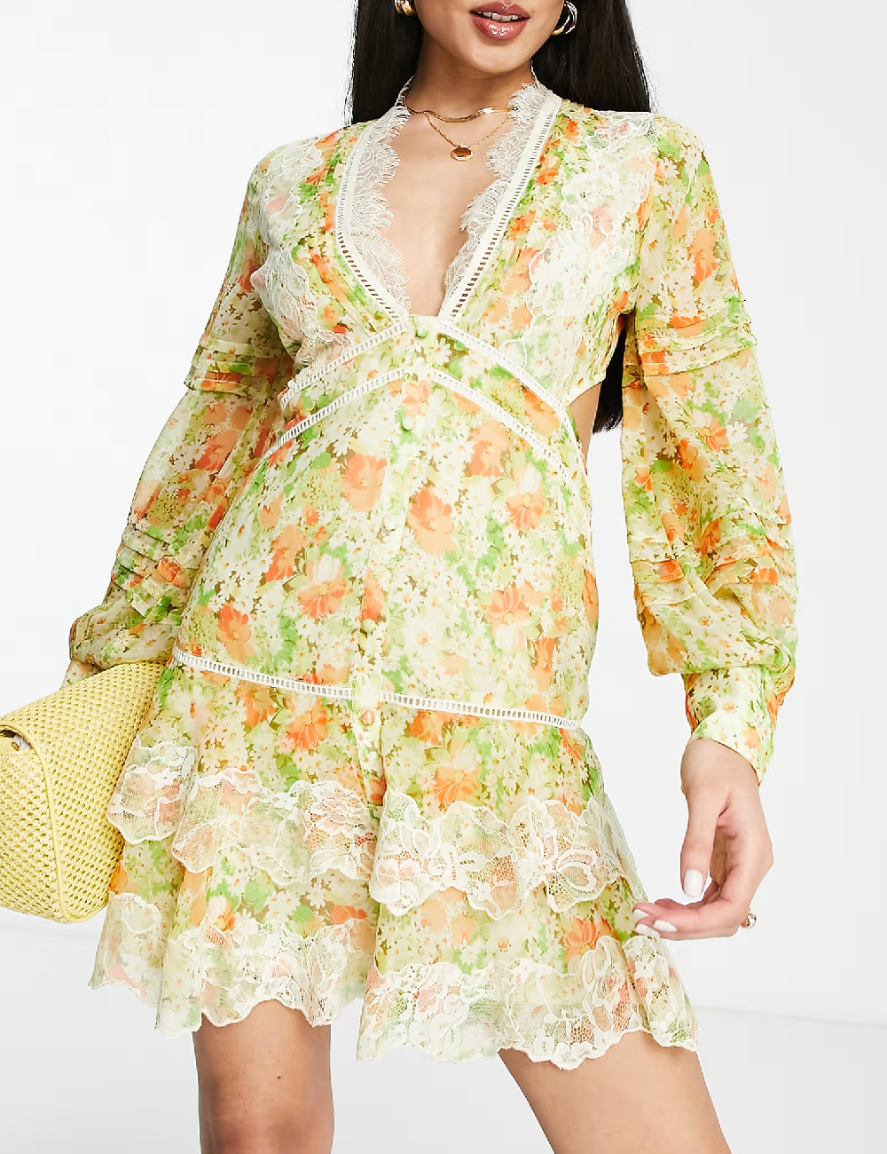 Rochie scurta ASOS, mix culori - 1 | YEO