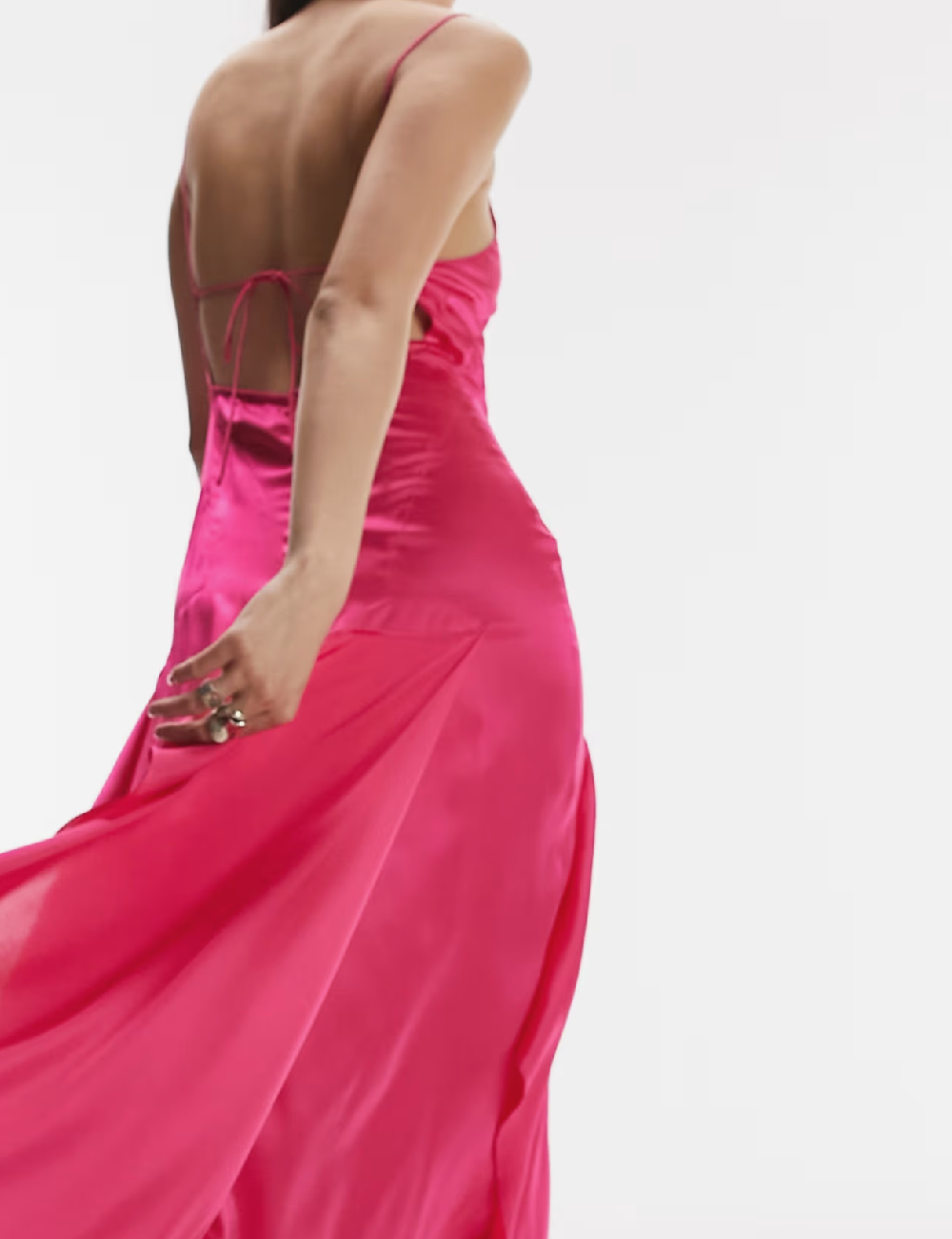 Rochie lunga Top Shop, roz - 1 | YEO