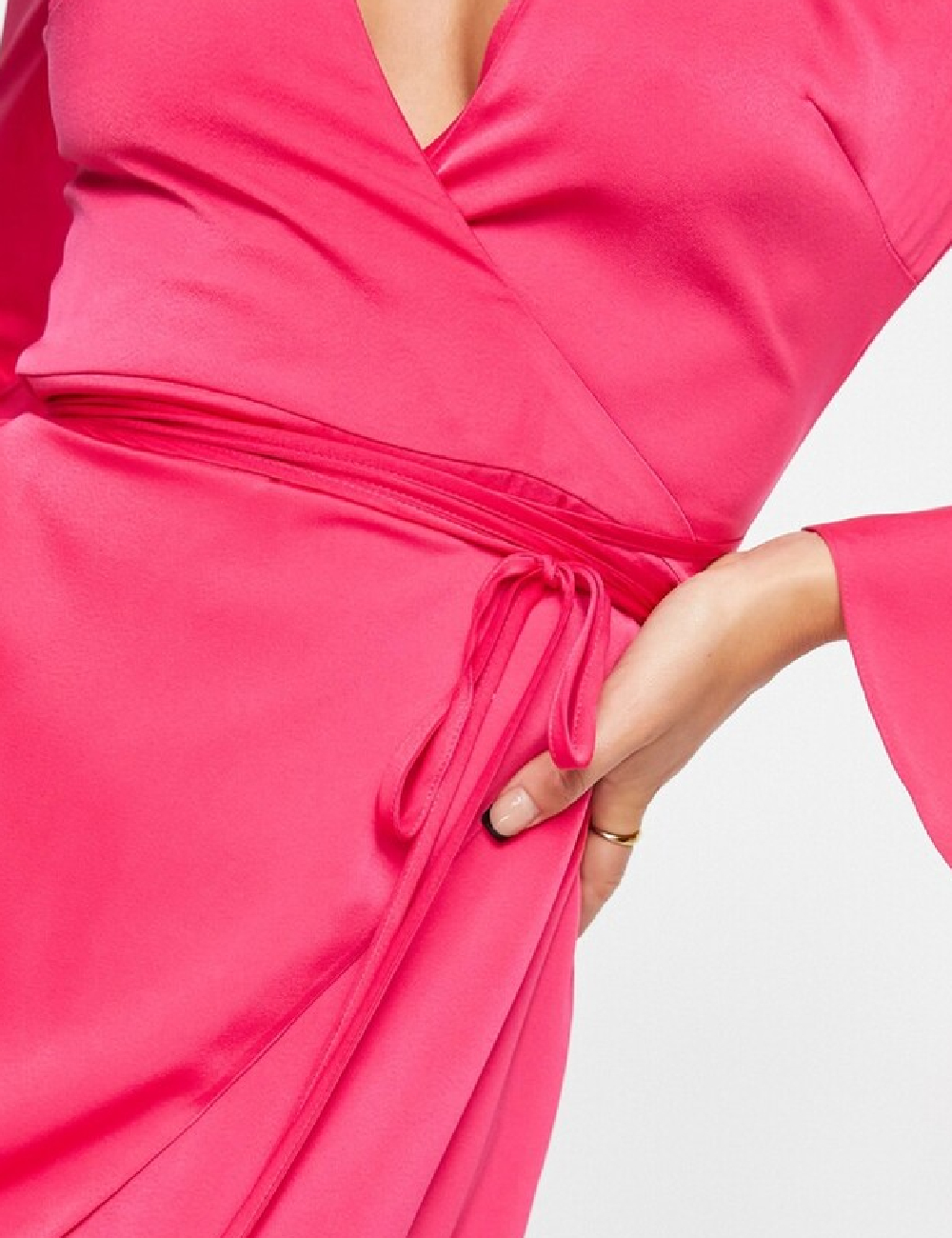 Rochie medie ASOS, roz - 1 | YEO
