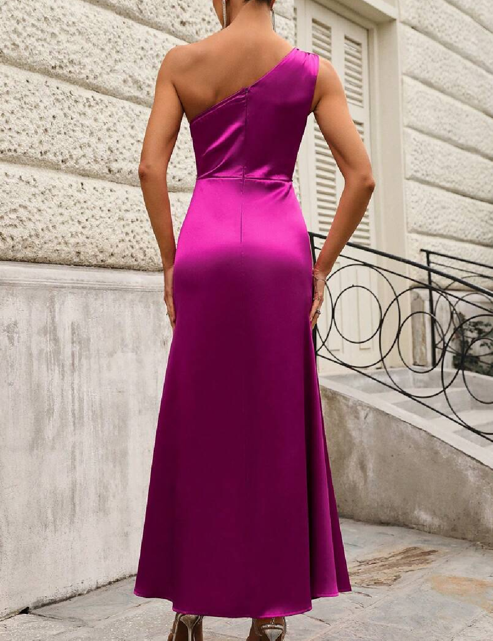 Rochie lunga SHEIN, roz - 1 | YEO