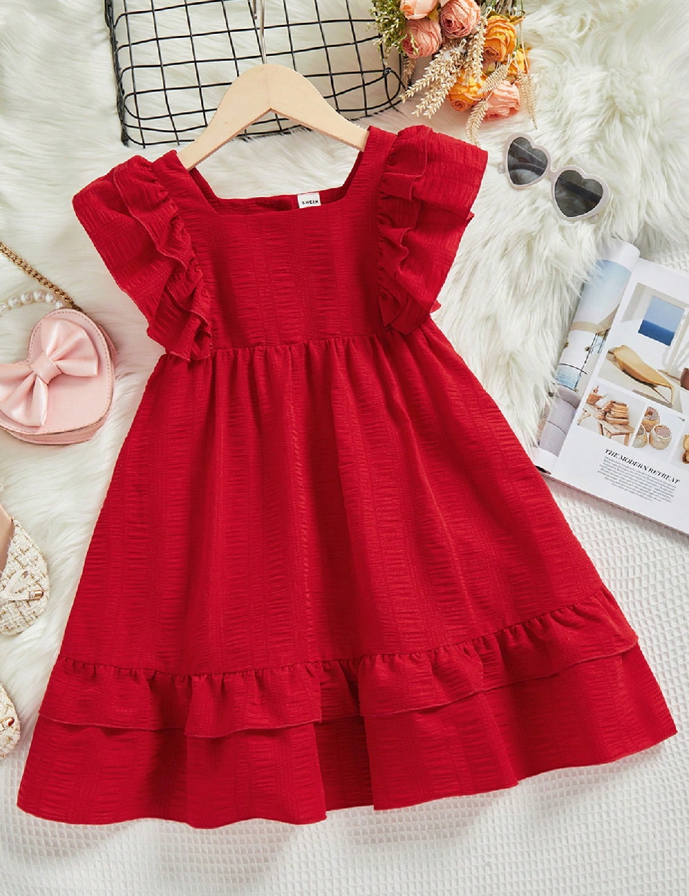 Rochie Shein Kids, rosu